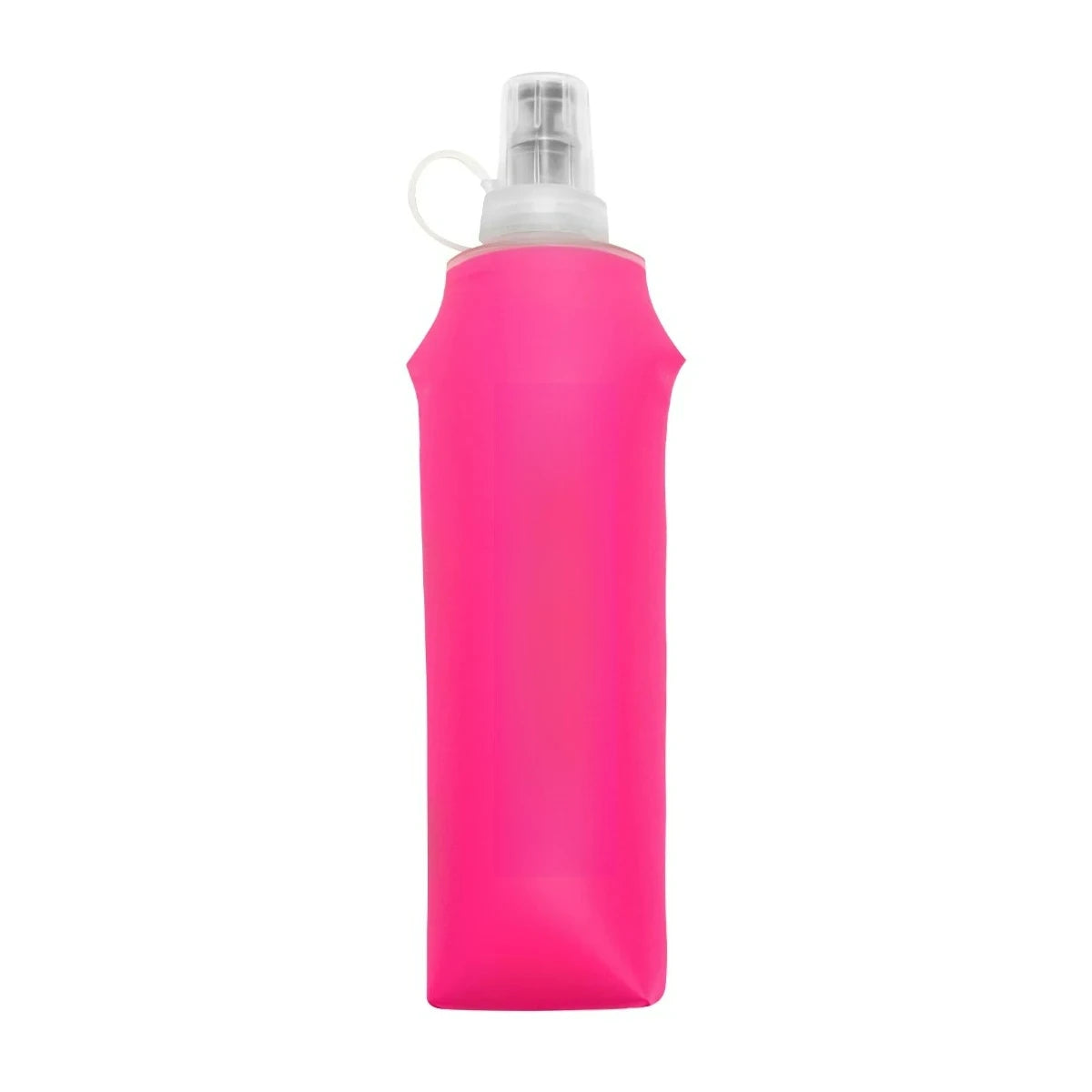 150ml/250ml/500ml Collapsible Silicone Water Bottle with Bite Valve, Outdoor Portable for Running Camping Hiking Travel