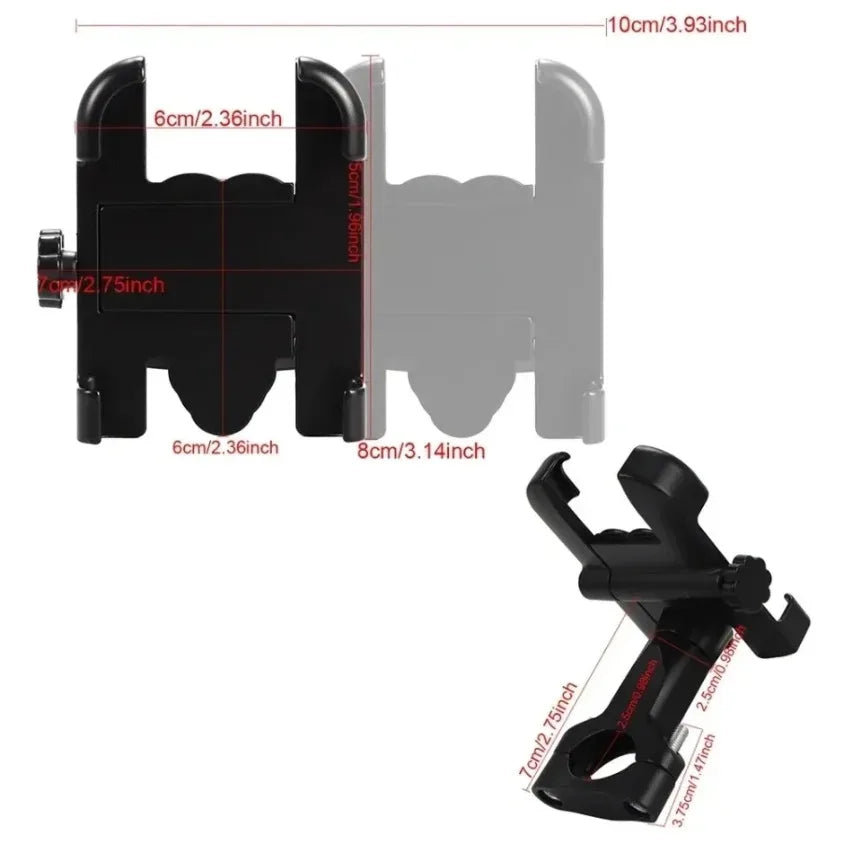 GPS Bracket Bicycle Mobile Phone Stand Motorcycle Mobile Phone Holder for iPhone Xiaomi Huawei Rearview Mirror Handlebar Station
