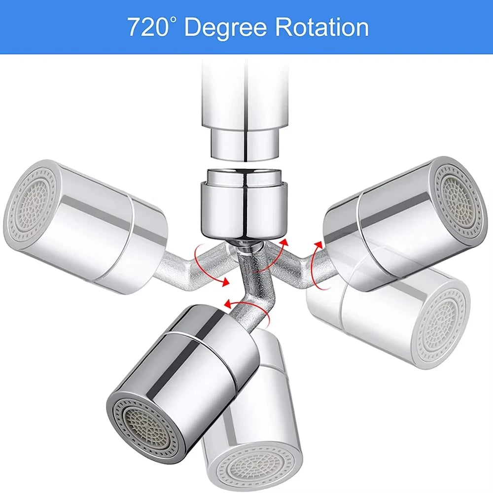 720° Universal Rotating Faucet Aerator Splash Proof Water