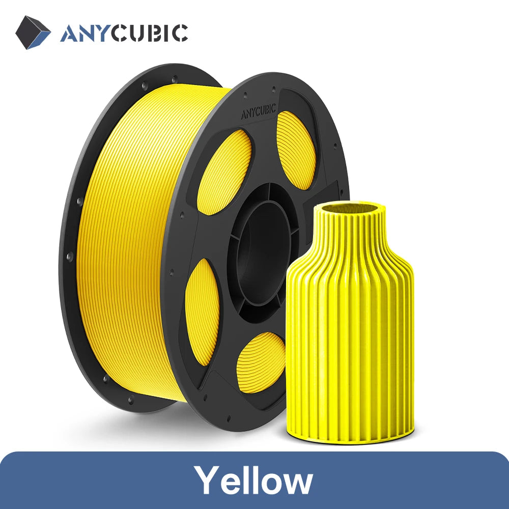 ANYCUBIC 3D Printer Multicolor Filament PLA 1.75mm 1kg/Roll Plastic Rubber Consumables Material For FDM 3D Printer Kobra 2 Pro