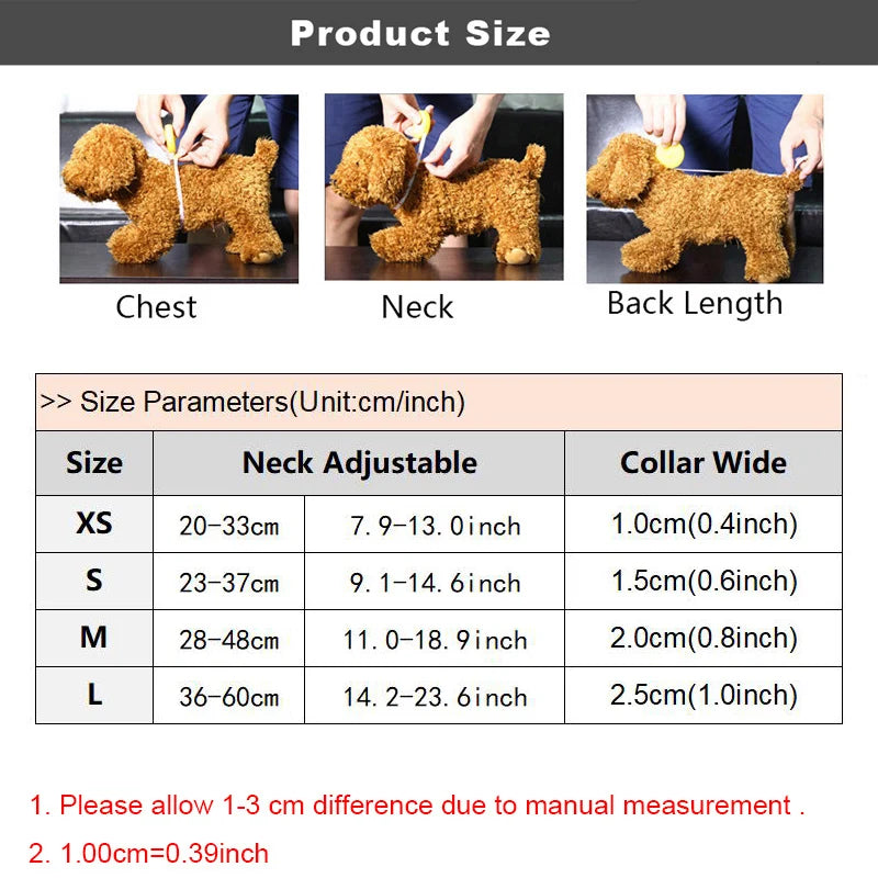 Nylon Webbing Dog Collar Heavy Duty Clip Buckle Pet Collar for Small Medium Dogs Chihuahua Dog Red Black Blue Purple 20