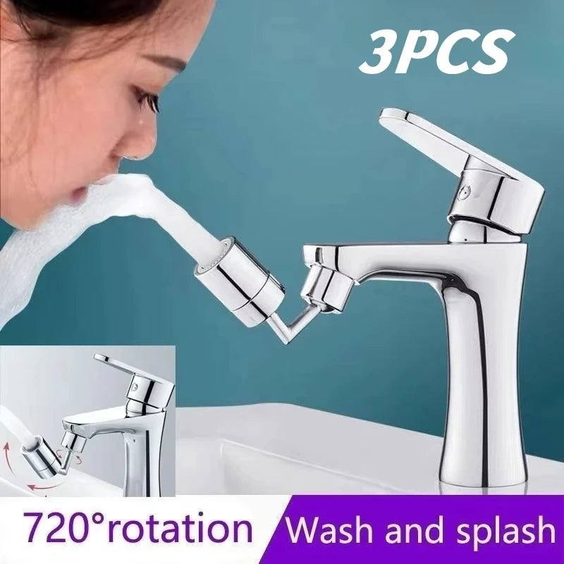 720° Universal Rotating Faucet Aerator Splash Proof Water