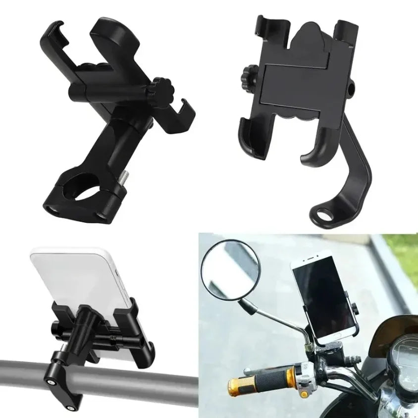 GPS Bracket Bicycle Mobile Phone Stand Motorcycle Mobile Phone Holder for iPhone Xiaomi Huawei Rearview Mirror Handlebar Station